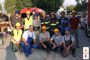 TRADR_Amatrice_deployment_team